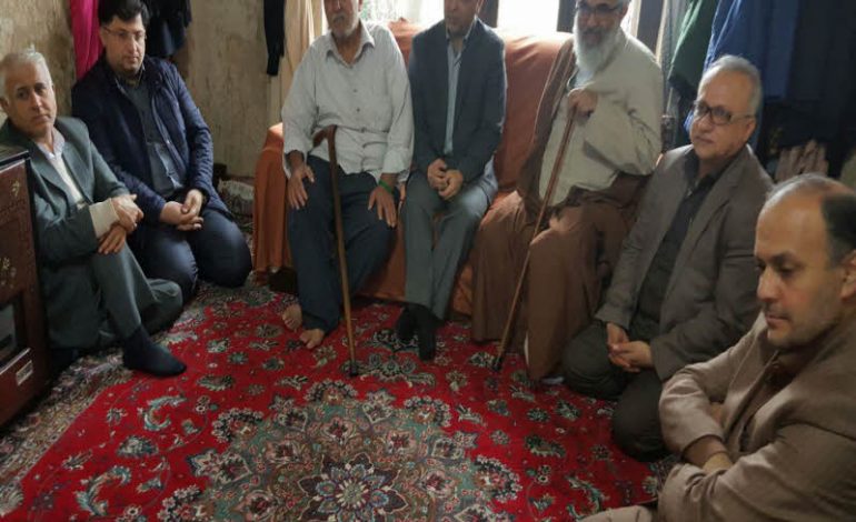 حضور آیتالله معلمی و مدیرکل بهزیستی استان و جمعی از مسئولین شهرستانی در مرکز نگهداری از معلولین ذهنی بالالموک به مناسبت هفته معلولین