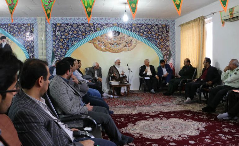 جلسه ستاد برگزاری دهه غدیر شهرستان قائم شهر در دفتر امام جمعه شهرستان برگزار شد + تصاویر