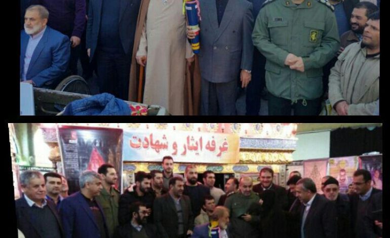 مراسم حمل نمادین مشعل انقلاب اسلامی ، با حضور آیت الله معلمی عضو مجلس خبرگان رهبری و امام جمعه قائمشهر ، در این شهرستان برگزار شد + تصاویر