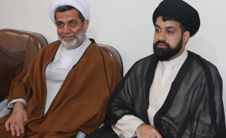 حجت الاسلام سید میثم نبوی «نماینده ولی فقیه ناحیه مقاومت بسیج شهرستان قائم شهر » با حضور در دفتر امام جمعه قائم شهر ، با آیت الله معلمی «امام جمعه شهرستان و عضو مجلس خبرگان رهبری» دیدار کردند + تصاویر